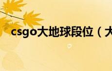 csgo大地球段位（大地球csgo什么意思）