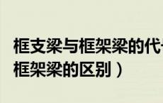 框支梁与框架梁的代号区别（什么是框支梁和框架梁的区别）