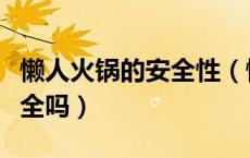 懒人火锅的安全性（懒人火锅的原理是什么安全吗）