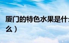 厦门的特色水果是什么（厦门的特色水果是什么）