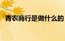 青农商行是做什么的（青农商行是哪里的）