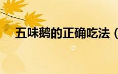 五味鹅的正确吃法（五味鹅的正宗配方）