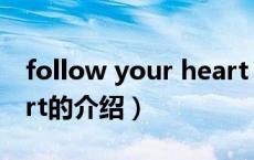 follow your heart（关于follow your heart的介绍）