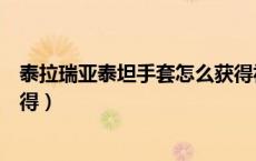 泰拉瑞亚泰坦手套怎么获得视频（泰拉瑞亚泰坦手套怎么获得）