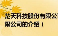 楚天科技股份有限公司（关于楚天科技股份有限公司的介绍）