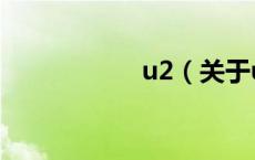 u2（关于u2的介绍）