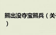 熊出没夺宝熊兵（关于熊出没夺宝熊兵的介绍）