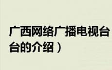 广西网络广播电视台（关于广西网络广播电视台的介绍）