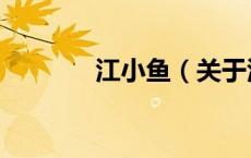 江小鱼（关于江小鱼的介绍）