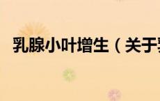 乳腺小叶增生（关于乳腺小叶增生的介绍）