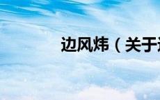 边风炜（关于边风炜的介绍）