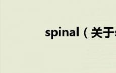 spinal（关于spinal的介绍）