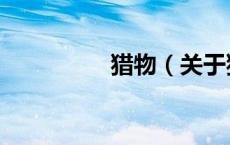 猎物（关于猎物的介绍）