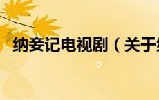 纳妾记电视剧（关于纳妾记电视剧的介绍）