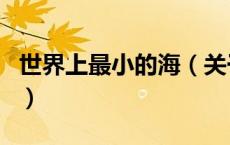 世界上最小的海（关于世界上最小的海的介绍）