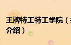 王牌特工特工学院（关于王牌特工特工学院的介绍）