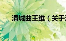 渭城曲王维（关于渭城曲王维的介绍）