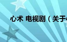 心术 电视剧（关于心术 电视剧的介绍）