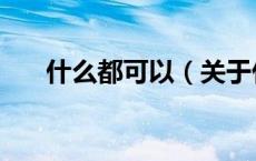 什么都可以（关于什么都可以的介绍）