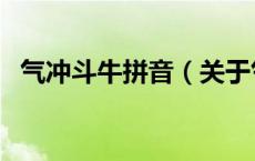 气冲斗牛拼音（关于气冲斗牛拼音的介绍）