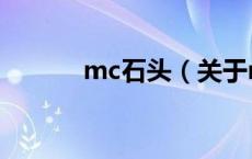 mc石头（关于mc石头的介绍）