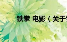 铁拳 电影（关于铁拳 电影的介绍）