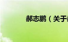 郝志鹏（关于郝志鹏的介绍）
