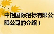 中招国际招标有限公司（关于中招国际招标有限公司的介绍）