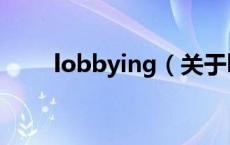 lobbying（关于lobbying的介绍）
