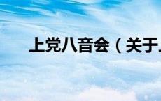 上党八音会（关于上党八音会的介绍）