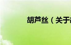 胡芦丝（关于胡芦丝的介绍）