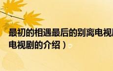 最初的相遇最后的别离电视剧（关于最初的相遇最后的别离电视剧的介绍）