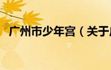 广州市少年宫（关于广州市少年宫的介绍）