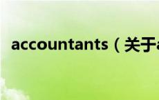 accountants（关于accountants的介绍）