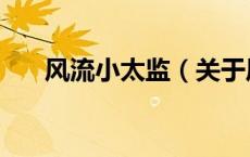 风流小太监（关于风流小太监的介绍）