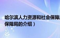 哈尔滨人力资源和社会保障局（关于哈尔滨人力资源和社会保障局的介绍）