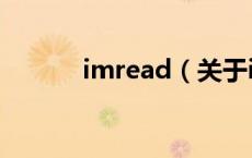 imread（关于imread的介绍）