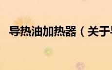 导热油加热器（关于导热油加热器的介绍）