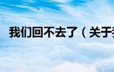 我们回不去了（关于我们回不去了的介绍）