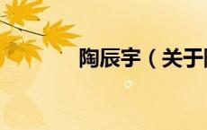 陶辰宇（关于陶辰宇的介绍）