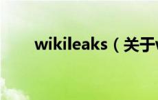wikileaks（关于wikileaks的介绍）