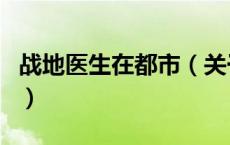战地医生在都市（关于战地医生在都市的介绍）