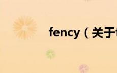 fency（关于fency的介绍）