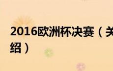 2016欧洲杯决赛（关于2016欧洲杯决赛的介绍）