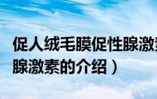 促人绒毛膜促性腺激素（关于促人绒毛膜促性腺激素的介绍）
