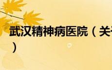 武汉精神病医院（关于武汉精神病医院的介绍）
