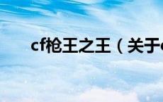 cf枪王之王（关于cf枪王之王的介绍）