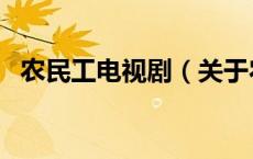 农民工电视剧（关于农民工电视剧的介绍）