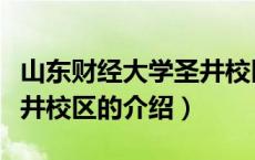 山东财经大学圣井校区（关于山东财经大学圣井校区的介绍）