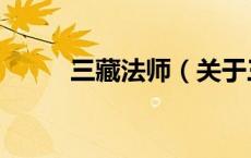 三藏法师（关于三藏法师的介绍）